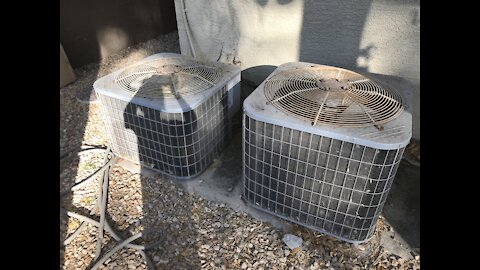 Two brand new Day & Night ac units at my friend’s house.