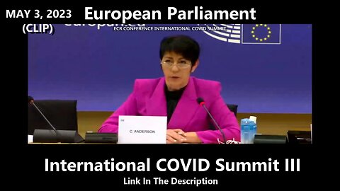 (Clip) European Parliament - International COVID Summit III (MAY 3 2023)