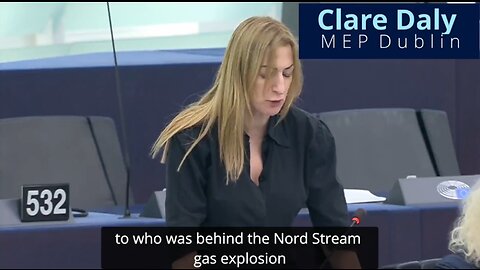 MEP Clare Daly: Where are the questions about Nord-Stream sabotage?