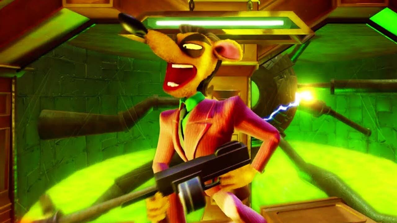 crash bandicoot pinstripe