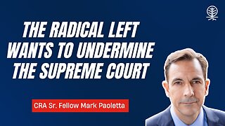 Mark Paoletta EXPOSES Partisan Attempts to Discredit Trump-Appointed SCOTUS Justices