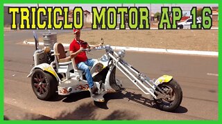 TRICICLO COM MOTOR AP 1.6