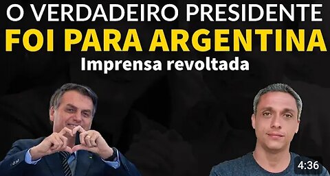 Bolsonaro received in Argentina like a real president - Angry press