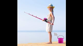 Portable Telescopic Kids Fishing Poles for Boys and Girls
