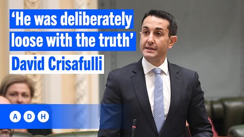 ‘He was deliberately loose with the truth’: David Crisafulli blasts QLD Treasurer | Alan Jones