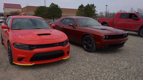 2021 Dodge Charger Vs 2021 Dodge Challenger