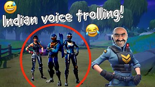 INDAIN VOICE Trolling In Fortnite Squad Fill