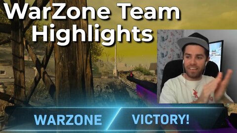 Highlights Playing COD: WarZone Teams
