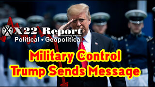 Trump Sends Message, Military & Civilian Control, It Had To Be This Way