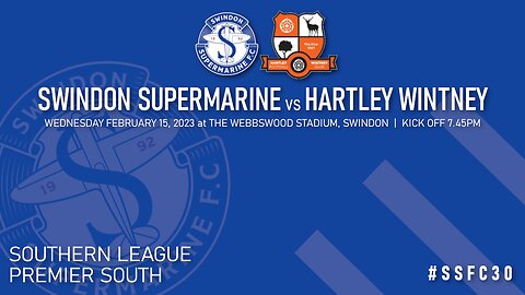 SLPS | Swindon Supermarine 1 Hartley Wintney 0