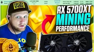 XFX RX 5700 XT RAW II Hashrate! | ETH RVN XMR MTP and More!