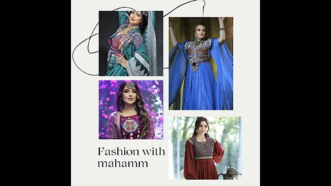 New afghani trendy dresses with jewellery