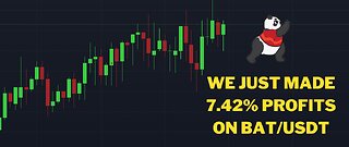 7.42% profits on BAT/USDT