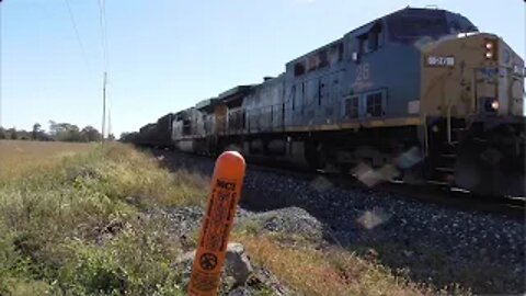 CSX Train Meet Part 1 from Bascom, Ohio September 26, 2021