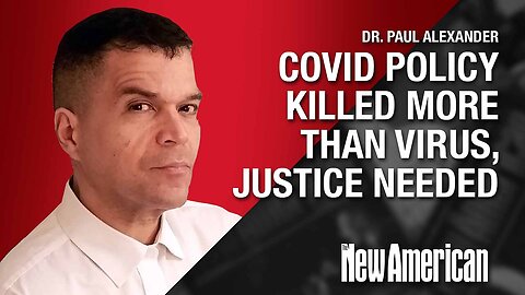 ⭐️Former Whitehouse HHS Advisor Dr. Paul Alexander: Covid Policy and Fraudulent Treatments (shots) Killed More People Than the Actual "Virus"