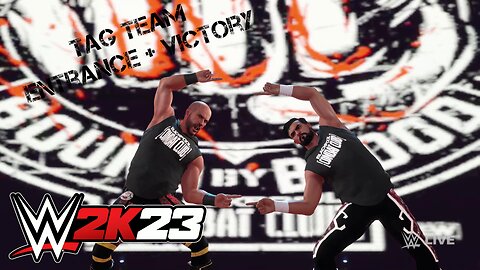 WWE 2K23 Custom Entrance & Victory Tag Team Blackpool Combat Club (Castangioli, Juuta) Wild Thing