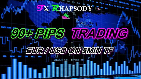 90+ PIPS TRADING EUR/USD ON 5MIN TIME FRAME