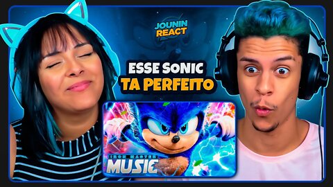 Pra Sempre Vou Correr | Sonic: o Filme | Iron Master | [React em Casal] 🔥