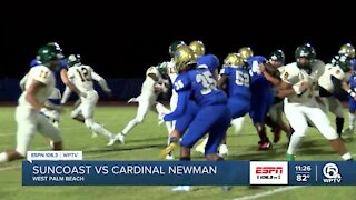 Cardinal Newman rolls to homecoming victory
