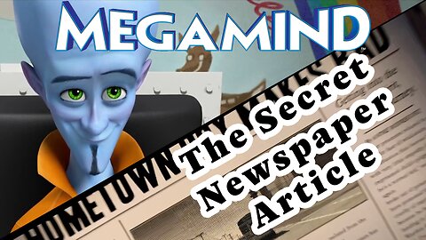 Megamind: The Secret Newspaper | #megamind #dreamworks #shorts