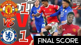 Man United Fan Reacts | Manchester United 1-1 Chelsea | MANCHESTER UNITED vs CHELSEA