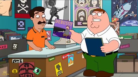 Family Guy - Peter finishes on the Bach not on the Debussy🔥🔥🔥