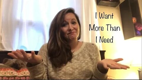 Christian Wife Confession | I Want More Than I Need | A Minimalist Is Born