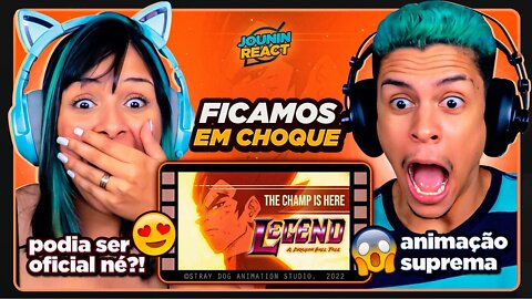 LEGEND - A DRAGON BALL TALE - 2022 STUDIO STRAY DOG | [React em Casal] 🔥