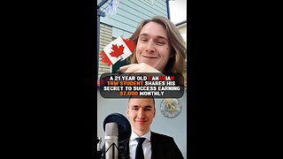 Canadian 21 Year Old The Real World Student Makes 7k Per Month. Part 1