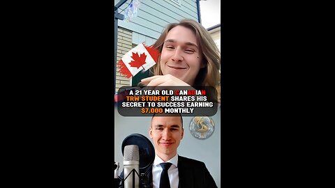 Canadian 21 Year Old The Real World Student Makes 7k Per Month. Part 1