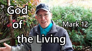 God of the Living: Mark 12
