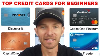 TOP CREDIT CARDS FOR BEGINNERS | Best Credit Cards For Bad Credit, No Credit, To Build Credit No Fee