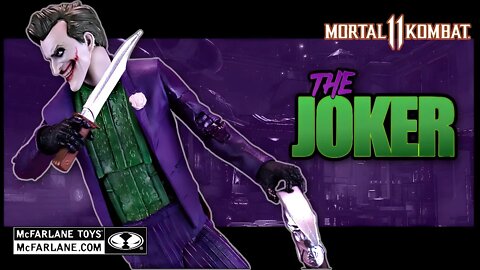 McFarlane Toys Mortal Kombat 11 The Joker Figure @The Review Spot