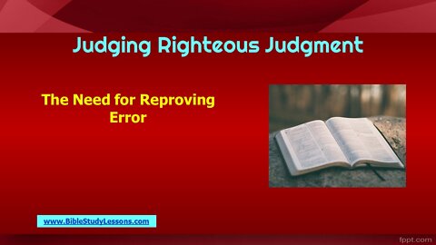 Video Bible Study: Criticizing Other Beliefs