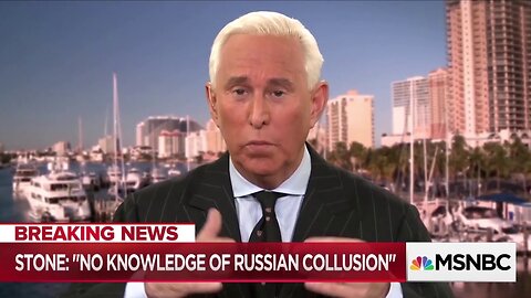 STONE SHUTS DOWN RUSSIA COLLUSION MYTH