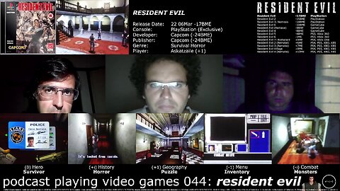 podcast playing video games 044: resident evil