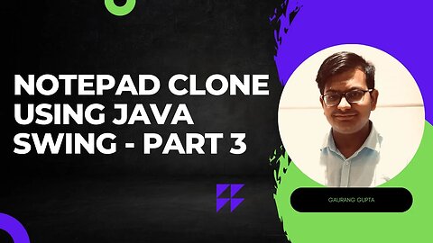 Notepad clone part 3