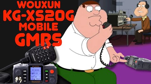 Wouxun KG-XS20G Mobile GMRS - NEW 20 Watt Mobile GMRS Radio From Wouxun - Quick Overview and Review