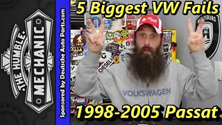 Top 5 Failures 1998-2005 Passat B5/B5.5