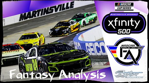 2022 NASCAR Fantasy Live Analysis for Martinsville Speedway