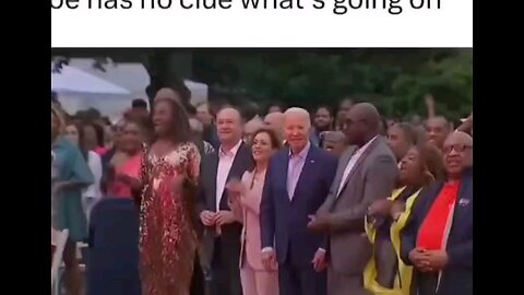 Democrats are a joke whats real funny and sad is everyone around Joe Biden pretending he is fine