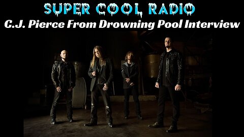 C.J. Pierce From Drowning Pool Super Cool Radio Interview