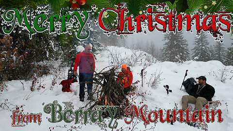 🎅🏻 Merry Christmas from Berray Mountain ❄️ Winter Hike in the Cabinet Mountains, Montana 🎄