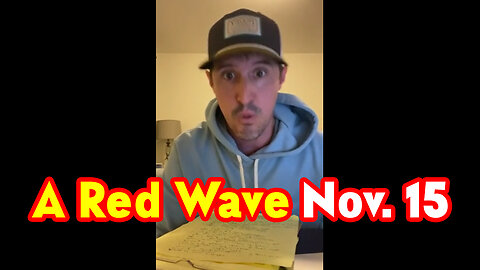 Derek Johnson HUGE Intel "A Red Wave Nov. 15"