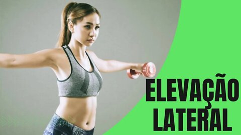 Como fazer o exercício elevação lateral?