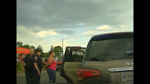 Woman With Child in Car Rams Multiple People & Police Cars While Trying to Avoid Arrest