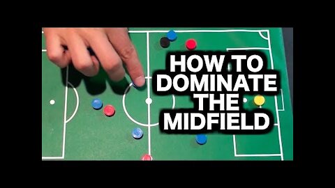 How to be a better midfielder and control the ball closer to your feet.
