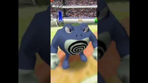 Pokémon Stadium 2 - Poliwrath Uses HYDRO PUMP!