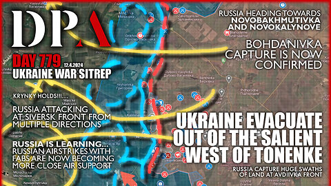 [ SITREP ] RUSSIANS ARE SHOVELLING at the Avdiivka Front; Russia is perfecting Close Air Support
