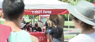UNLV welcomes students with new COVID safety protocols